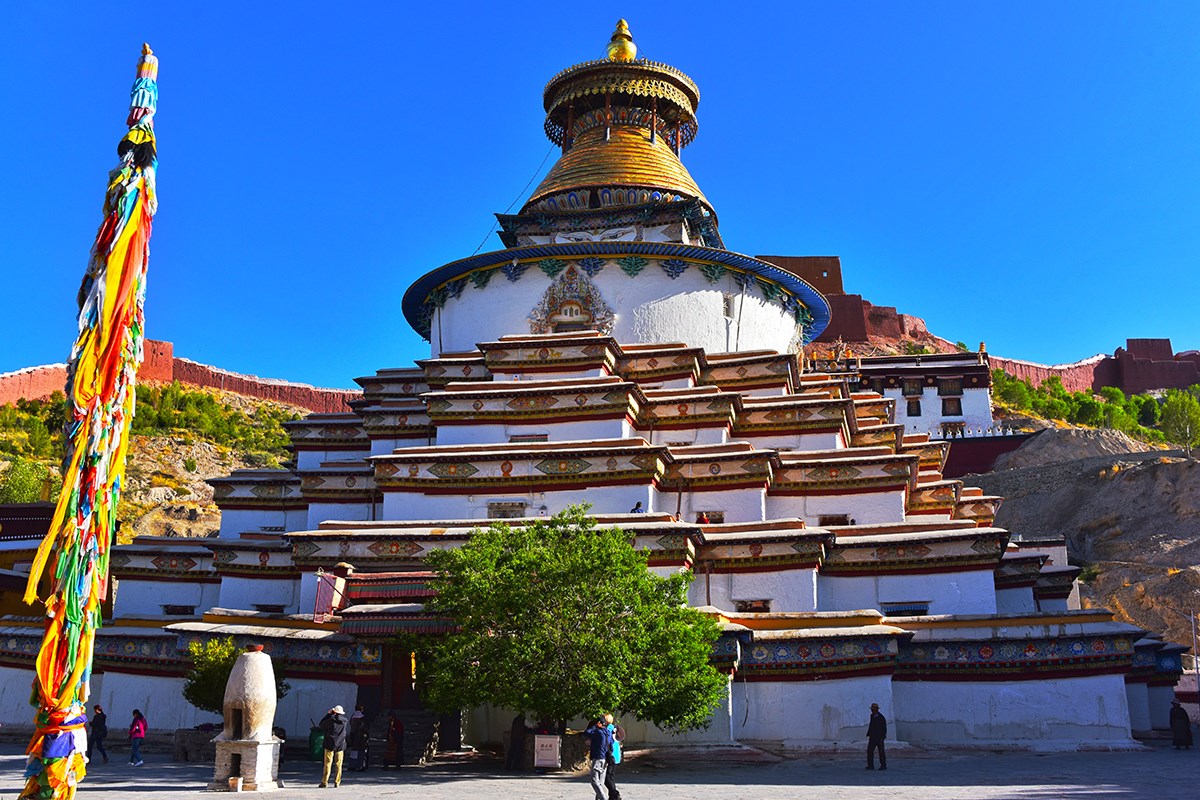 Kumbum Stupa vom Palkhor Kloster | Foto von Liu Bin